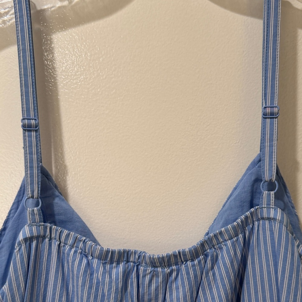 Old Navy Light Blue Striped Dress - Picture 8 of 8